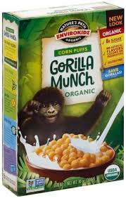 corn puffs gorilla munch cereal
