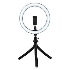 Cod Ready Stock 26cm Self Timer Led Ring Light With Mini Tripod Phone Holder For Iphone Photography Makeup Shopee Philippines