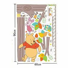 Winnie The Pooh Height Chart Childrens Growth Measure Wall