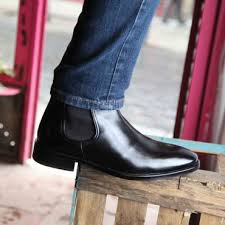 We offer a variety of different boot types, including chelsea boots, chukkas, and desert boots. Black Leather Chelsea Boots For Men Cassady Www Beatnikshoes Com