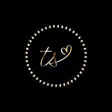 ts initial logo wedding fashion