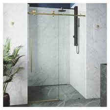 Shower Doors With Gold Hardware