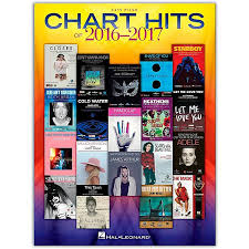 Hal Leonard Chart Hits Of 2016 2017 For Easy Piano