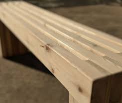 Larch Garden Bench Choose Your Size