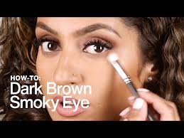 dark brown smoky eye mac cosmetics