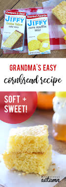 easy sweet jiffy cornbread recipe