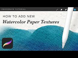 watercolor paper textures for procreate