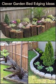 Clever Garden Bed Edging Ideas The