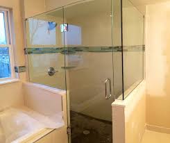 frameless shower door transitional