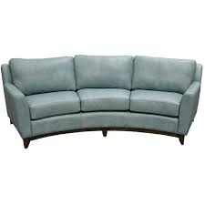 pisa leather conversation sofa