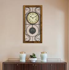 Retro Geometry Wall Clock With