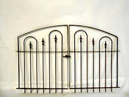 Wrought Iron Steel Arch Gate 3 T X 5