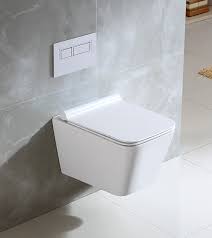 Wall Hung Toilet With Slim Uf Seat
