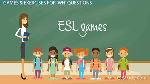 esl wh questions games exercises
