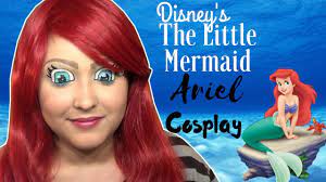 the little mermaid cosplay makeup