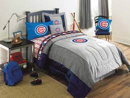 Queen Baseball Comforter Pillows