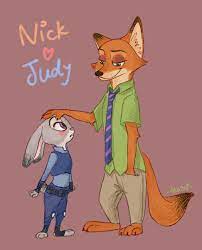 Nick & Judy - Art by AkaZai : r/zootopia