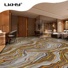 luxury hotel carpet nylon printed