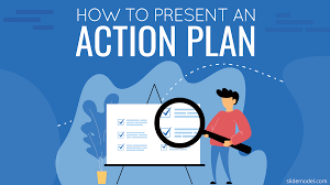 how to present an action plan slidemodel