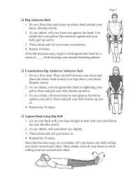 incontinence exercise program pages