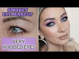how to hooded eye makeup tutorial