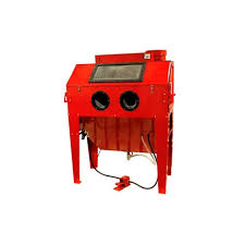 sandblast cabinet with accessories and