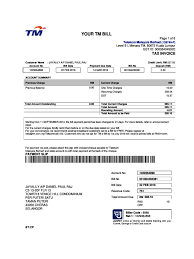 Tax invoice on goods central. Contoh Bill 3 Invoice Debit Card