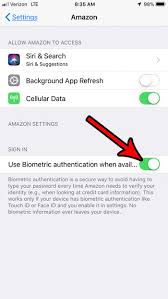 In this video, i will show you how to set up the 'fingerprints' lock on iphone 6. How To Enable Amazon Biometric Authorization On An Iphone Solve Your Tech