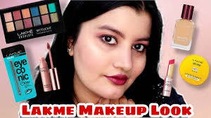 lakme one brand makeup tutorial you