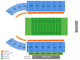 Peden Stadium Seating Chart And Tickets