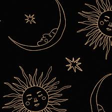 cosmos decorative symbols of the sun