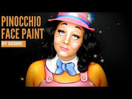 pinocchio face paint tutorial