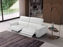 grace white leather sofa set with