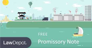 Promissory Note Form Free Promissory Note Us Lawdepot