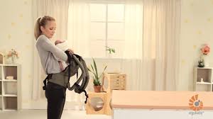 using a baby carrier infant insert for