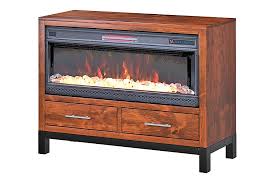 Customizable Amish Made Fireplace Tv