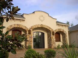 southwest spanish style house plan with