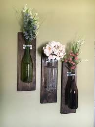 Wine Bottle Wall Vases Single Vase Or