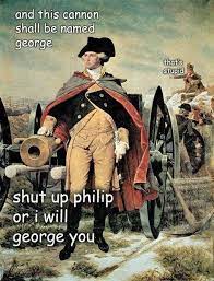 Save and share your meme collection! George Washington And His Numerous Ghost Children The Clock Online