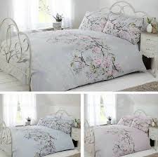bird blossom duvet cover bedding set