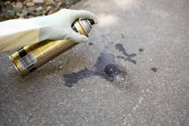 how to remove oil stains from concrete