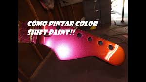 cÓmo pintar color shift paint color