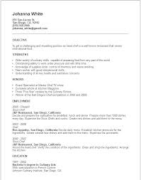 Cook Resume Example Examples Of Resume Letter Chef Cover Letters