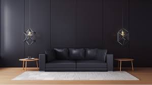 Decorating A Living Room With Black