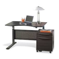 Create the perfect workspace with our range of office desks. Jesper Office Espresso Adjustable Standing Desk In The Desks Department At Lowes Com
