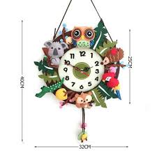 Farmhouse Wall Clock Craft Clock Kit