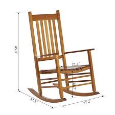 back slat rocking chair 84a 041