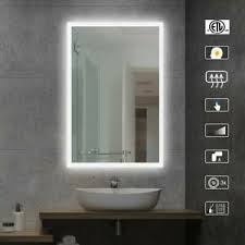 Ai Lighting Bathroom Mirror With Lights Large Dimmable Led Makeup Vanity Mirr 883343237353 Ebay