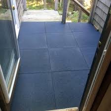 Install Rubber Tiles Over A Wood Deck