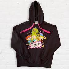 rugrats hoo in black with reptar and